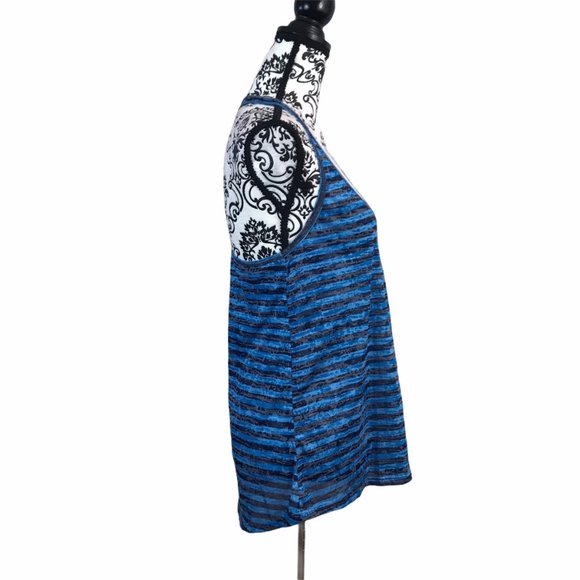 Ideology Striped T-Back Athletic Tank S - Picture 8 of 8